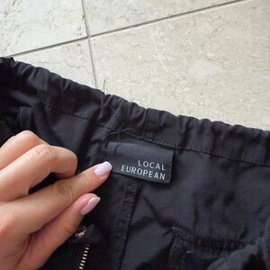 LOCAL EUROPEAN Women's Black Shorts